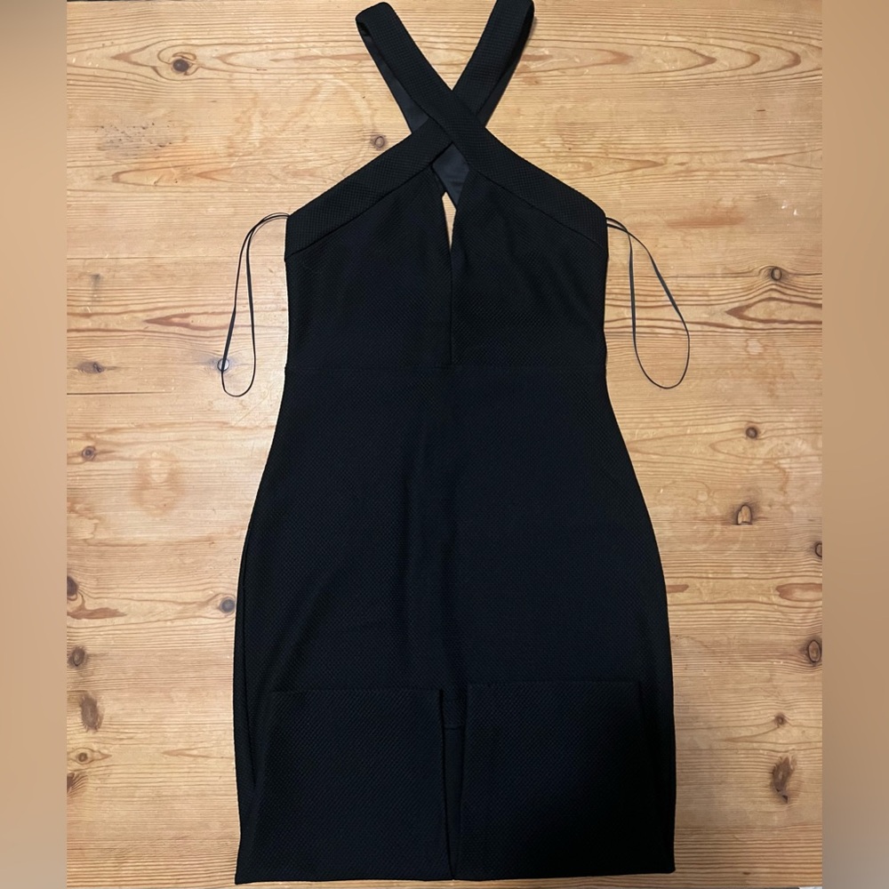 Express Black Elegant Sexy Cut Out Halter Dress Size 2